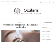 Tablet Screenshot of ocularis.es